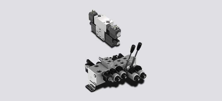 Bankable solenoid valves